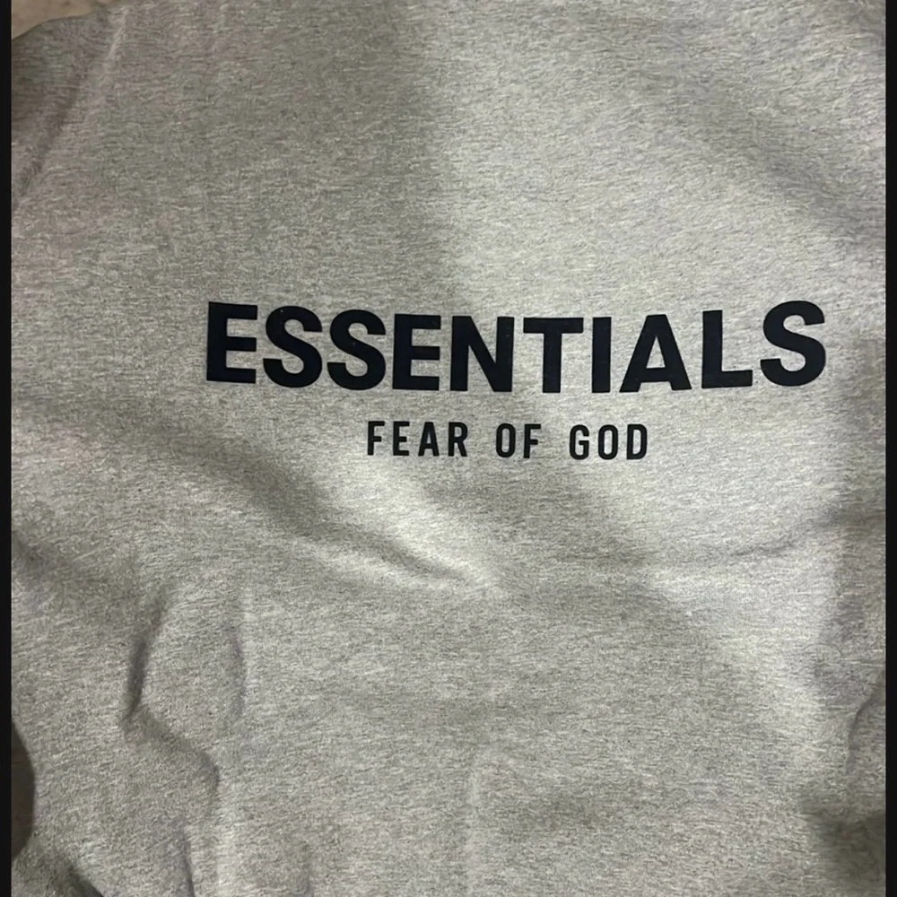 Fear of God Essentials Gray Hoodie - Picture 5 of 6